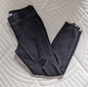 Old Navy Distressed Rockstar Ankle Jeans